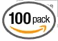 Plasticplace Custom Fit Trash Bags, Compatible with simplehuman Code J Packs, White Drawstring Garbage Liners 10-10.5 Gallon, 21'' x 28'' (20 Count/5 Pack)