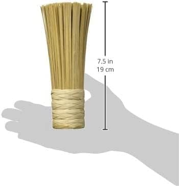 7" Cleaning Whisk Pot sweep bamboo pot wash brush kitchen