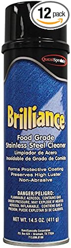 Brilliance Oil-Based Stainless Steel Cleaner (12 Pack)