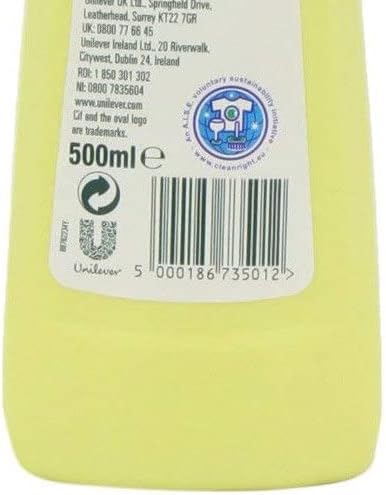 Cif Cream Lemon with Microparticles, 500ml