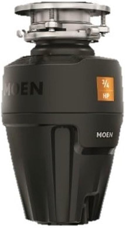 Moen Gray EX Series Prep Series 1/2 Horsepower Garbage Disposal, EX50C