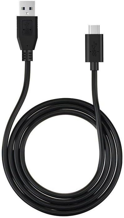 USB Type-C 5V DC Charging Cable Charger Power Supply Cord Compatible with iRUNTEK FS-9988A FS9988A Fabric Shaver Electric Commercial Lint Remover LED Display & Big Trash Box 3-Speeds
