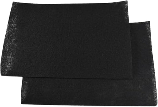 HQRP 4-Pack Activated Charcoal Filters Compatible with Kitchen Aid and Whirlpool Over the Range Microwave Hood Models W11213882 Replacement Air Filters for Microwave Oven