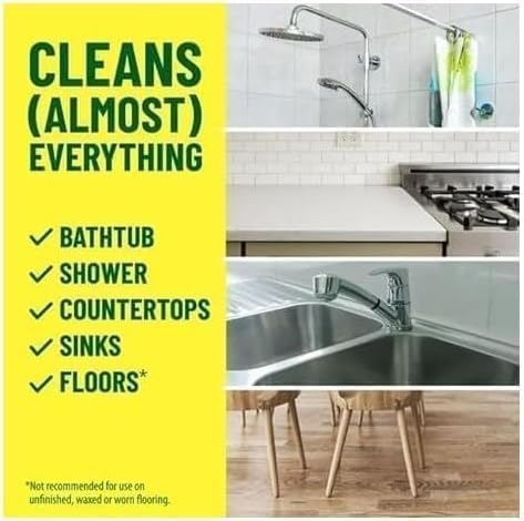 Multi-Surface Floor Cleaner – Refreshing Clean, 24 Fl Oz (Classic Crisp Linen & Jasmine Scent)