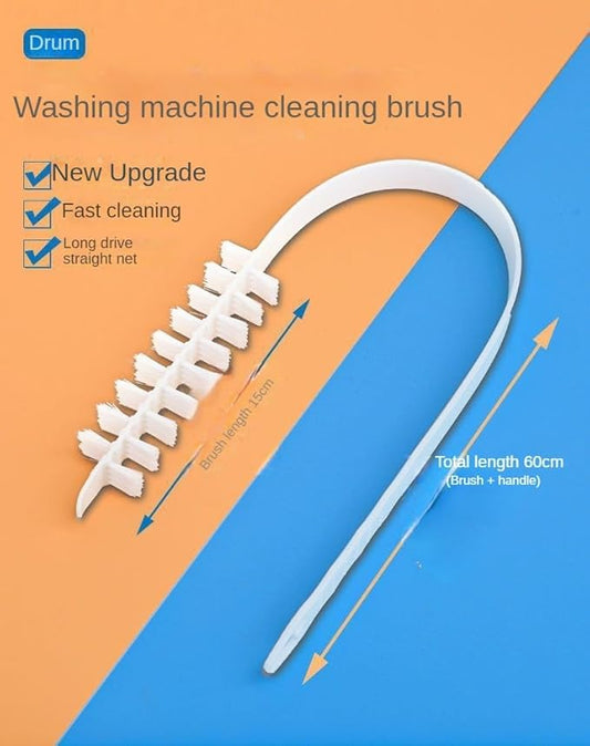 Washing Machine Cleaning Brush Cleaner 2 Packs Front Load Washer Cleaner Brush Drum Washing Machine Cleaning Tools with Storage Hook