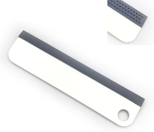 All-Purpose Mini Soft Rubber Window Squeegee Window Scrubber Scraper Glass Cleaning Squeegee Tool for Glass,Shower Door,Mirrors,Bathroom,Kitchen Countertops,Car Windshield (1)