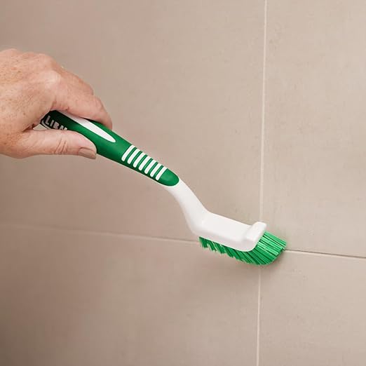 Libman 18 Tile and Grout Brush with Ergonomic Handle
