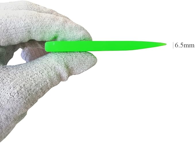4 Inch PPF Squeegee Vinyl Wrap Tool Anti-Scratch Rubber Scraper Soft TPU Window Tint Tool for Paint Protection Film (Green Square)