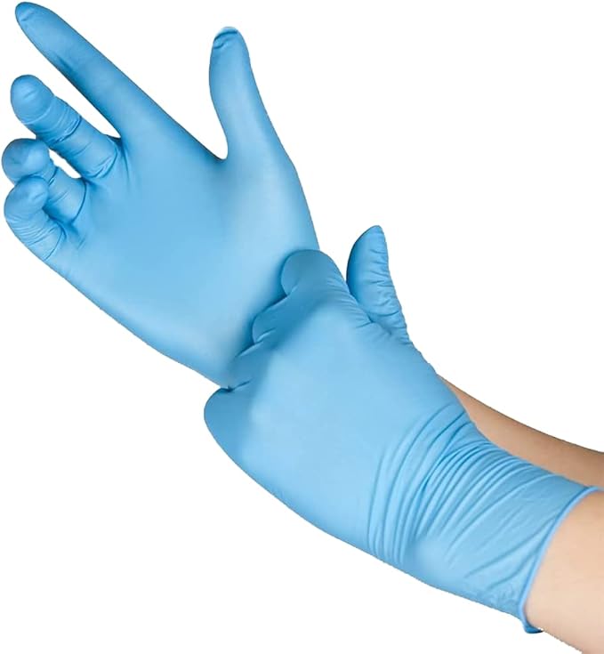 Style Setter Powder-Free Nitrile Disposable Exam Gloves