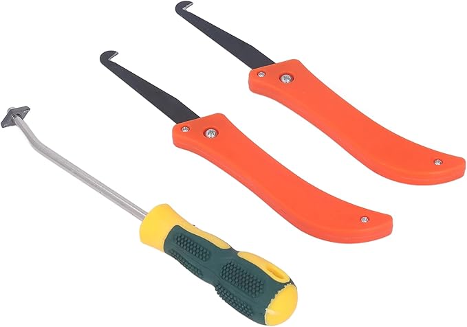 ZJchao Grout Removal Tool, Caulk Removal Tool Grout Saw and 8 Blades Tile Joint Cleaning Scraper Professional Grout Cleaner for Kitchen, Bathroom, Bedroom, Tiles Gaps