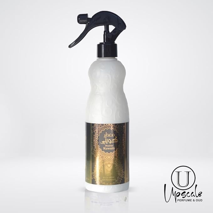Almas Perfumes Kuwaiti Air Freshener - 480 ML 16.9FL.OZ of Fabric spray - Natural Aged Oud Scent - Odor Fighting Room Spray - long lasting Aroma for home