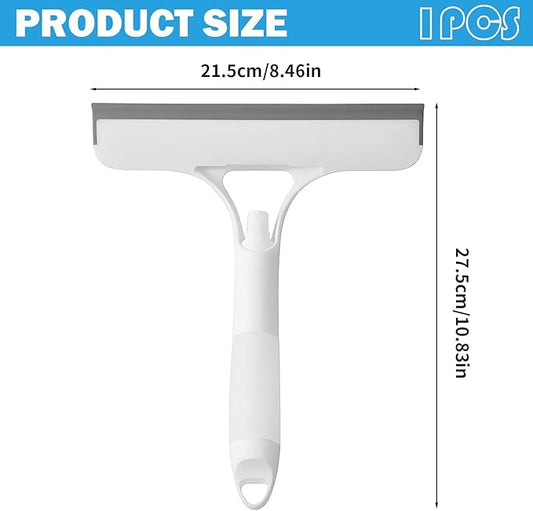 3 in 1 Window Cleaning Scraper,Window Cleaning Scraper,Squeegee for Window Cleaning,3 in One Window Cleaning Scraper for Windows,Car Windshields, Bathrooms, Kitchens, All-Purpose Window Cleaner Tool