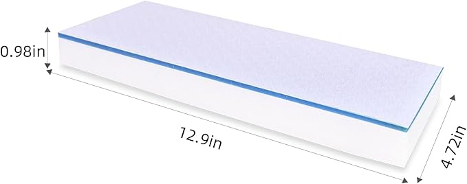 Magic Sponges Eraser Mop Pads,Melamine Sponge Cleaning Pad Mop Refill for Kitchen Bathroom Swimming Pool Boat (12.9x4.72x0.98in)