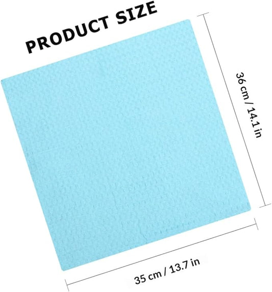GALPADA 4pcs 100% Cotton Dish Towels Set Absorbent Kitchen Cleaning Cloths Lint-Free Sturdy Dish Wipe Cloths for Washing and Household Cleaning
