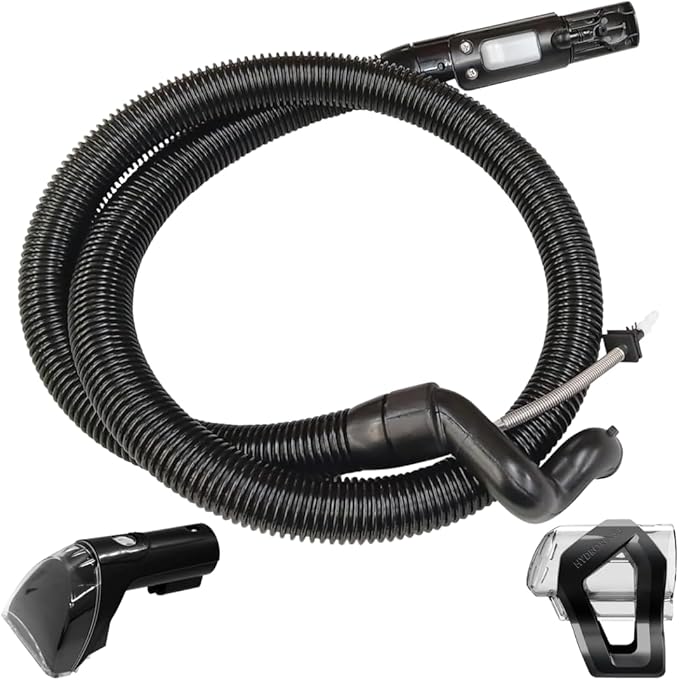(Upgraded 2025) Flexible Replacement Assembly Lift-Off Hose for Various Bissell Carpet Cleaners - Fits Models 2505, 3624, 2458, 2891, 3194, and 1565 (Hose, Brush & Self-Cleaning Tool)