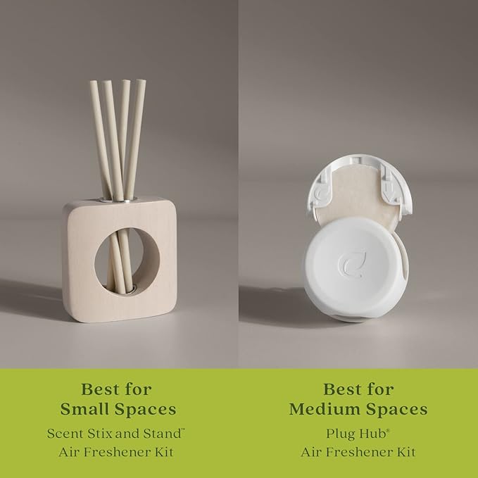 Enviroscent Non-Toxic Air Freshener Paper Refills - Compatible with Enviroscent Plug Hub® Warmer Kit - Home Fragrance Lasts Up to 90 Days - Sea Salt & Aloe Scent (Pack of 2)