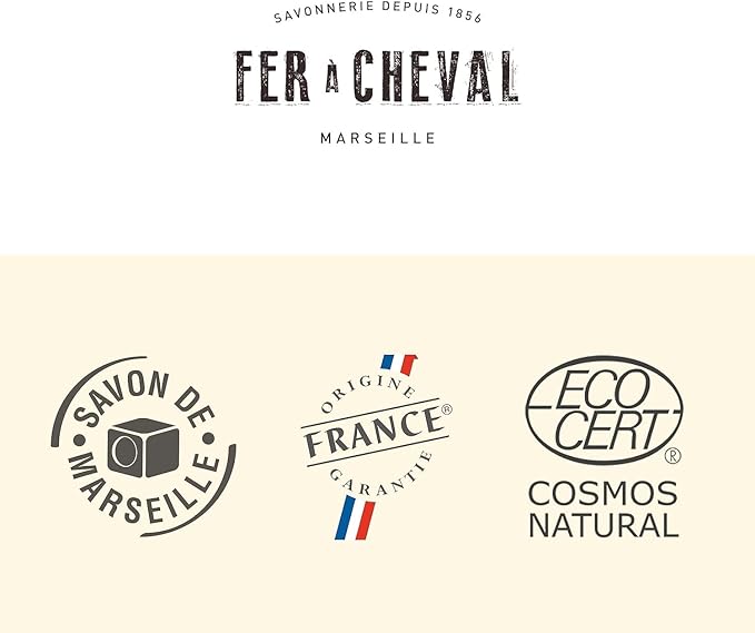 Fer à Cheval Bathroom Limescale Spray 500 ml/ 16.9 fl oz, 4-in-1 Cleaner with Natural Ingredients