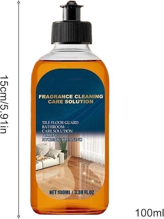 Liquid Floor Mopping Cleaner, 3.38 FL.oz Fragrance Odor Remover, for Wood, Tile, Laminate, Home, Office, Kitchen, Bathroom, Deep Cleaning, Freshed Smell