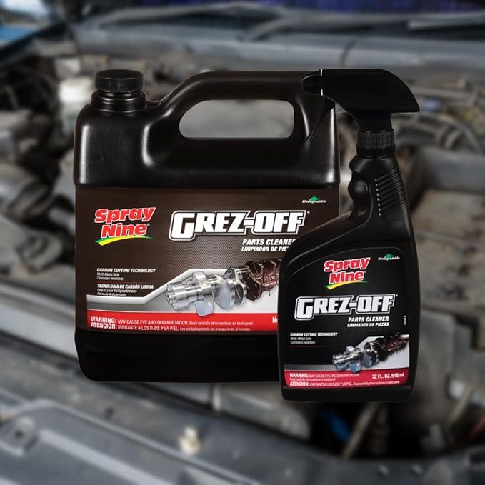 Spray Nine 22701 Grez-Off Heavy Duty Degreaser, 1 Gallon (Packaging may Vary)