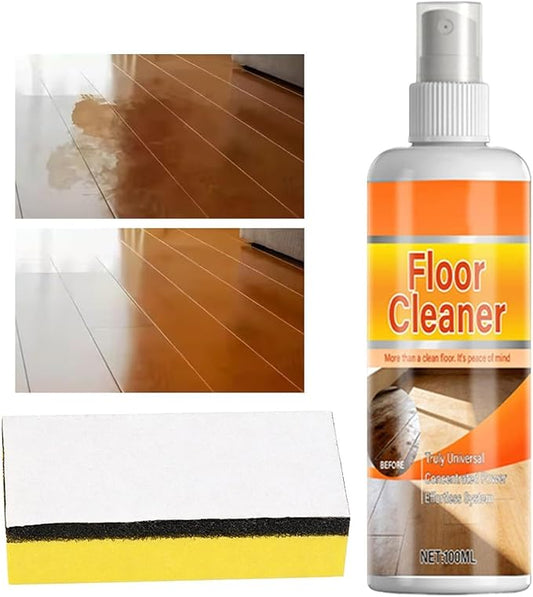 Floor Cleaner Spray, Pleasant Scent, 100ml, Laminate Cleaner, Wood Floor Spray, Enhances Home Comfort, For Living Room, Kitchen, Bedroom, Bathroom