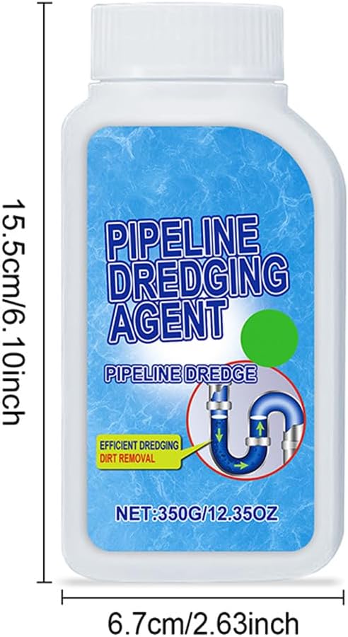 2026 Upgrade Drain Clog Remover, Pipeline Dredging Agent, Powerful Quick Cleaning Drain Toilet Cleaner Tool, Unclog Toilet Clog And Kitchen Sink Pipe Unblocker Powder
