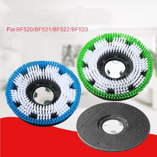 17 Inch Carpet Scrubber Brush BF522/BF521/523 Needle Holder Wire Brush Scrubber Accessories Carpet Cleaning Brush Multi-Function Needle Holder Brush(B Dial)