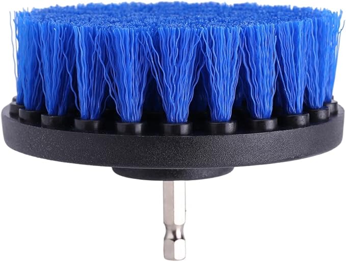 Drill Brush, Power Grout Brush Tile Floors Cleaning Drill Scrubber Brush Electric Drill Attachments Bathroom Cleaning Tools for Home Outddoor(4 Inch)