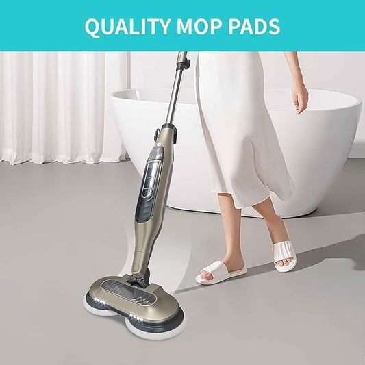 AIR U+ S8201 Pads Replacement Steam Mop Pads for Shark S8201 S7001 S8001 S7201 S7000AMZ S7000 S7005 S7020 S7001C Series Steam & Scrub All-in-One Scrubbing Mop, 4 Pack