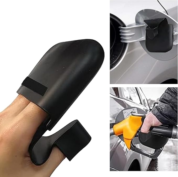 4 PCS Gas Gloves for Gasoline Pump, Protect Hands from Filthy Reusable Magnetic Gas Glove for Car