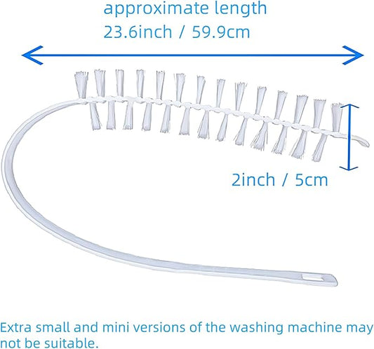3Pcs Washing Machine Cleaning Brush, Washing Machine Brush Washing Machine Cleaner Front Load Washer Cleaner Brush Load Washer Cleaner Drum Washing Machine Cleaning Tools