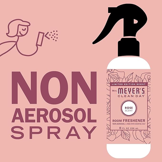 Mrs. Meyer’s Clean Day Variety Pack Room Freshener Rose and Daisy 8 fl oz. each