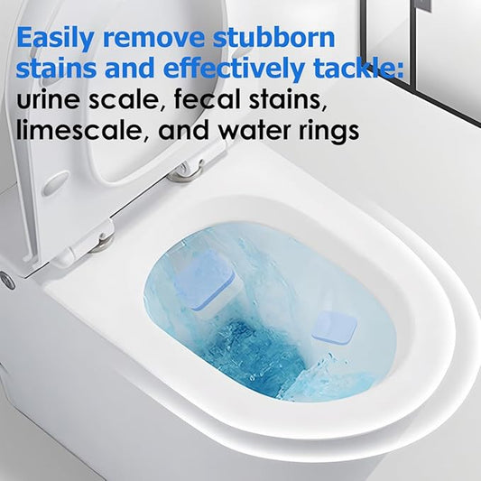 24pcs-Toilet Bowl Cleaners,Automatic Toilet Bowl Cleaners,Effervescent Toilet Cleaners,Interior Cleaning Fizz Pellet, Effervescent Cleaners Tablets