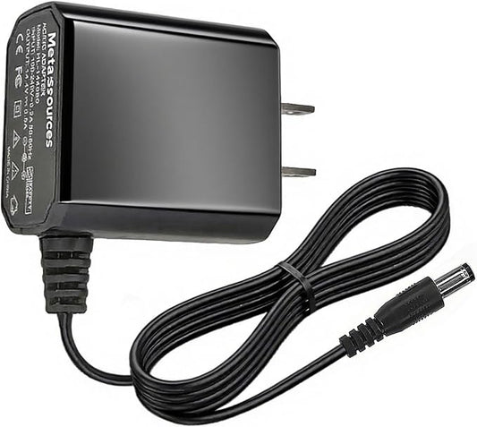8.4V AC/DC Adapter Compatible with TASVAC EB5 Electric Spin Scrubber Rechargeable Cordless Scrub Brush Cleaning Bathroom Scrubber Power Supply