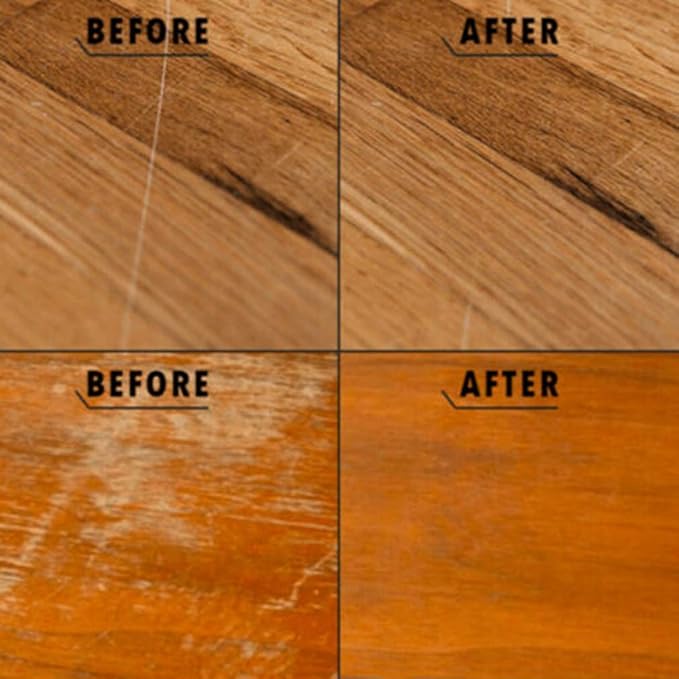 2 Pack fix it for Wood,for Furniture Repair Scratch Remover Set Fast Acting Wood Scratch Repair,for Floors,Tables, Carpenters
