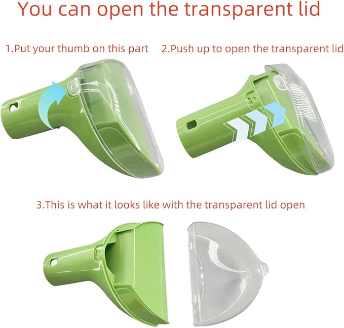 Upgraded 5.3in 1400B Little Green Machine Multi-Purpose Tools Brush Replacement Parts Compatible with 1400B 3194 3353 2458 3588F 1986 1425 2513E 3624 Tough Stain Brush Tool Attachments (green 1+2)