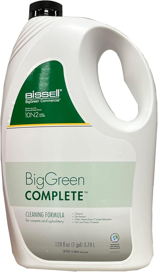 Bissell Commercial-31B6 Carpet Cleaner, 128oz, Bottle, 9 to 9.8 pH (1 Bottle 128 oz.),Green, packaging may vary.