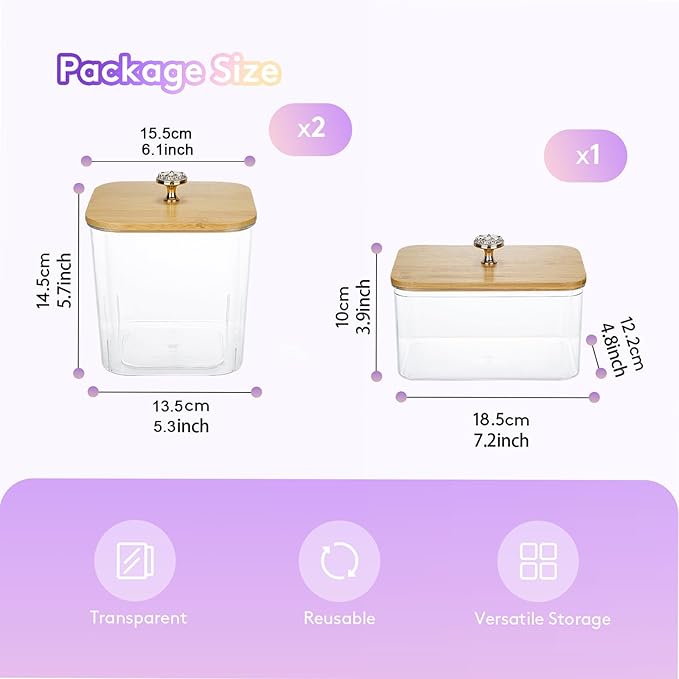 POLRAI 3 Pack Laundry Pod Containers and Dryer Sheet Holder, Laundry Room Organization Storage Containers with Lids and Labels for Laundry Detergent Laundry Pods Dry Sheet Organizing