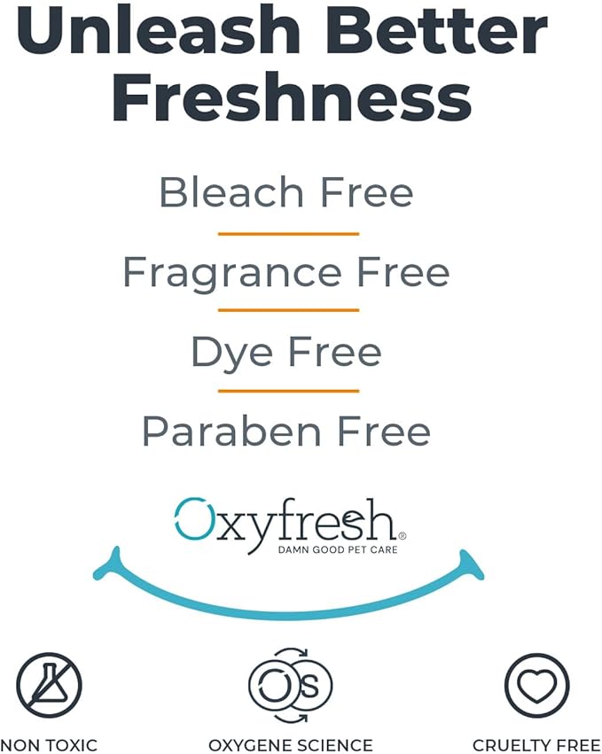 Oxyfresh Pet Stain & Odor Remover, Strong Carpet Stain Remover & Cleaner Spray – Advanced Pet Urine Odor Eliminator for Entire Home - Fast Acting Dog & Cat Urine Neutralizer