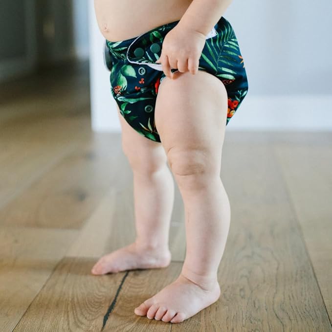 The Hollywood Hotel 4-Pack Cloth Pocket Diapers with 4 Inserts