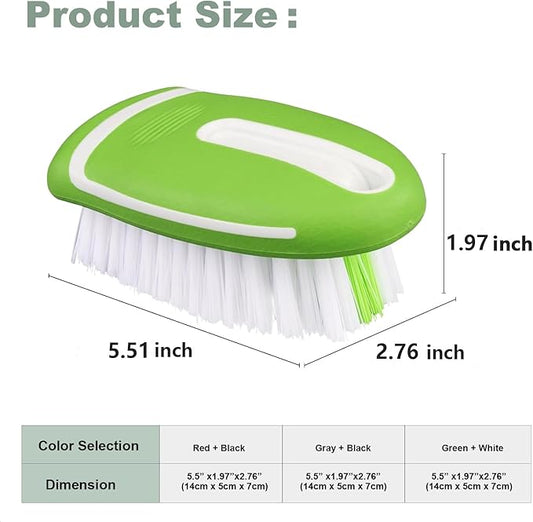Cleaning Brush, for Car Interior and Home, Couch,Carpet Brush (Green)