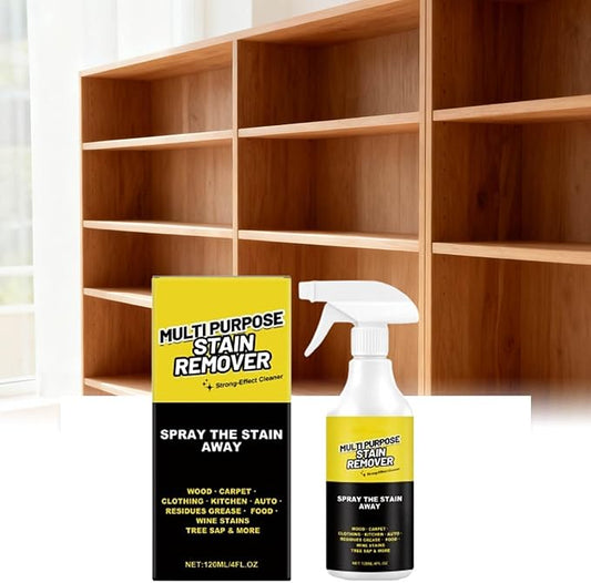 Multi Purpose Stain Remover, A powerful cleaner for kitchens, Kitchen Multi-purpose Foam Cleaner Spray, Fast Acting Cleaner for Kitchen Countertops, Floors, Toilets, Cars (1, 120ML)