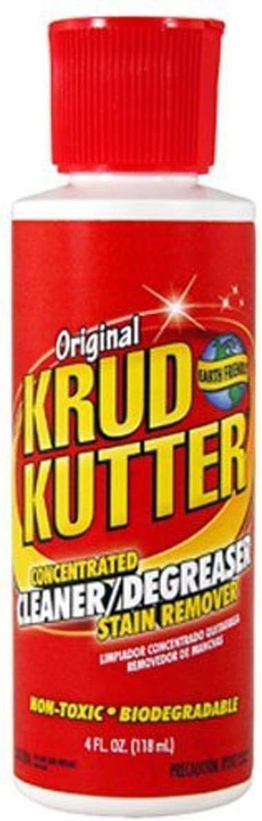 Krud Kutter KK04 Concentrated Cleaner/Degreaser Stain Remover with 4-Ounce Flip Top
