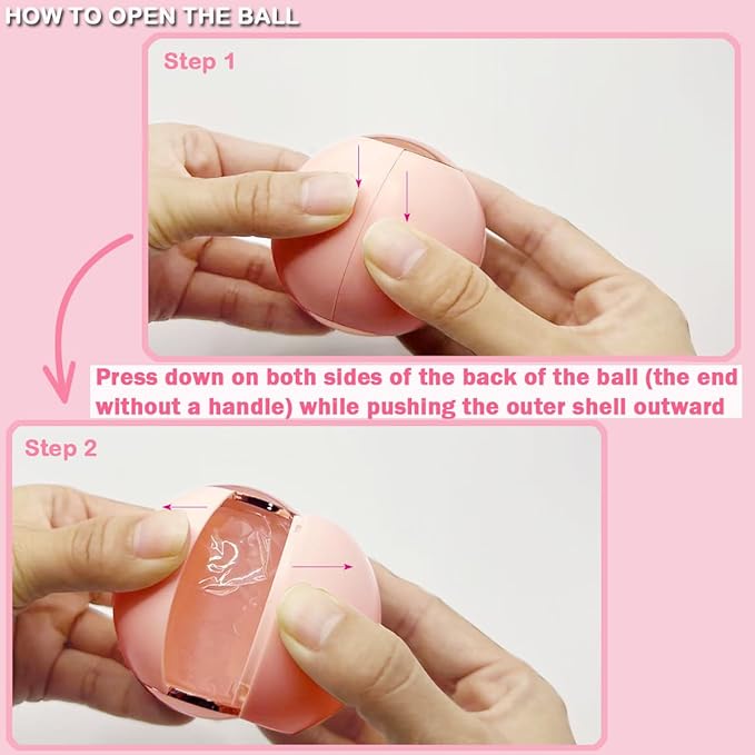 2 Pack Reusable Gel Lint Roller Ball for Pet Hair, MUEDRT Washable Small Lint Remover for Clothes, Portable Sticky Pet Hair Remover for Clothes Traveling Essentials