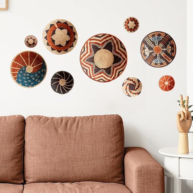 3D Wall Stickers DIY Flower Wall Decal Removable Waterproof Wall Art Decor for Bedroom Living Room Offices Home Decoration (Bohemian)