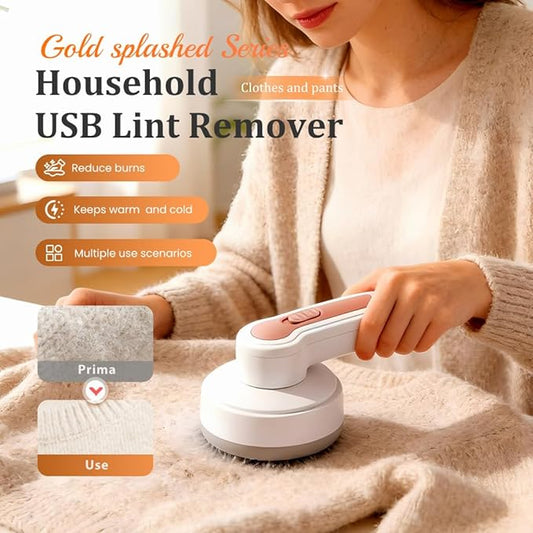 Electric Fabric Shaver and Lint Remover, 2026 New Rechargeable Lint Shaver for Clothes, Electric Sweater Shavers to Remove Pilling for Clothes and Furniture (1 Pcs)