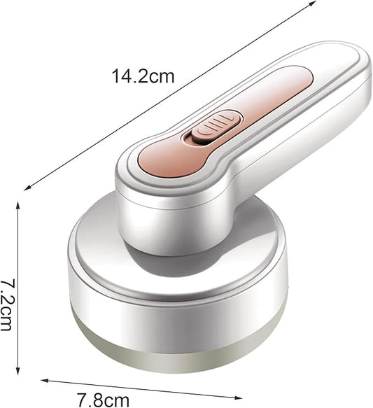 Sweater Shaver Fabric Shaver Electric Lint Remover with Ergonomic Handle Portable Rechargeable Clothes Fuzz Remover Electrostatic Brush 1 Set