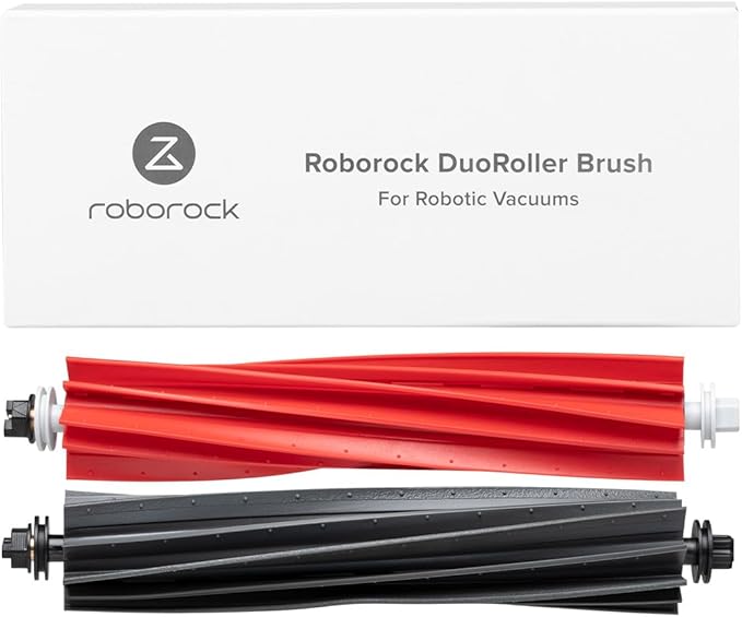 roborock Dual Main Brush Replacement for S8, S8+, Q5 Pro, Q5 Pro+, Q8Max and Q8Max+ Robot Vacuum Cleaner, Two Roller Brushes Included, Roller Brush Accessories Kit