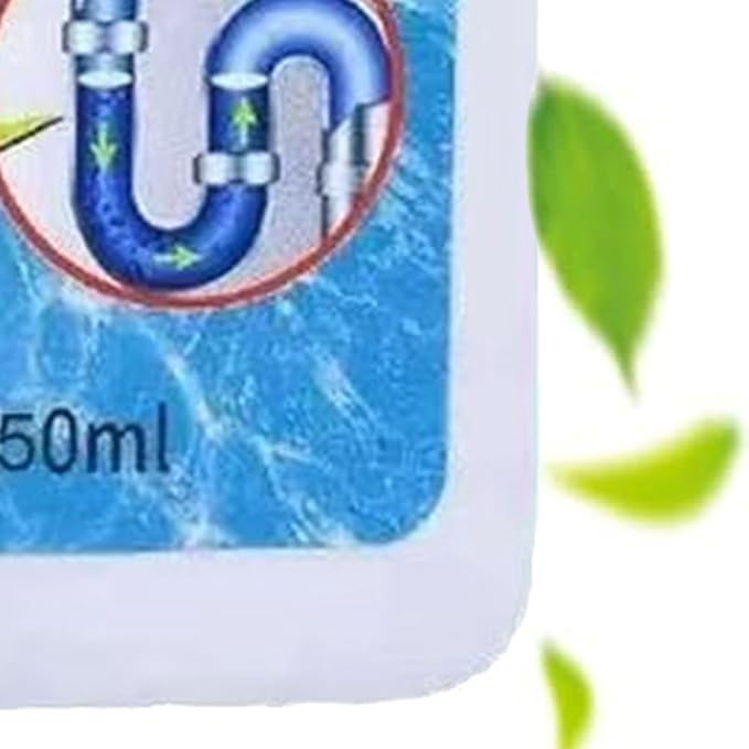 Strong Drain Cleaner Pipeline Dredging Agent, Fast Acting Drain Clog Remover for Kitchen and Bathroom Pipes, Sink Drai n Cleaner Grease Dissolver Pipe Cleaning Solution for Home Sinks Tubs (#B)