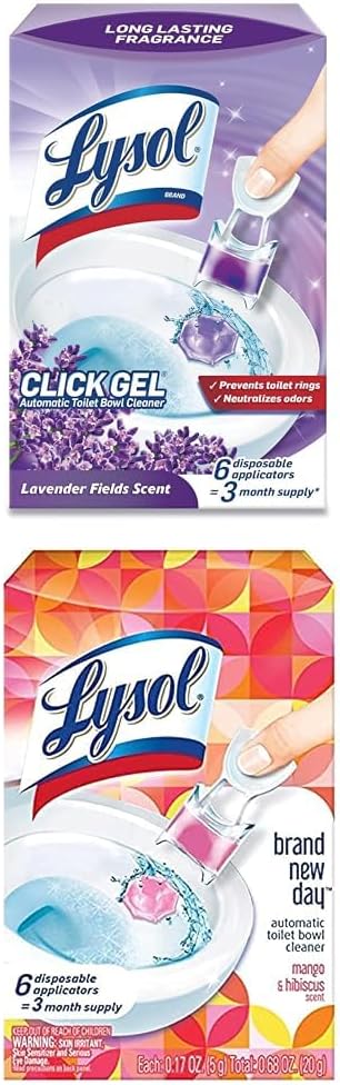 Lysol ITB 6 ct. Lavender ITB 6 ct. Brand New Day Mango & Hibiscus