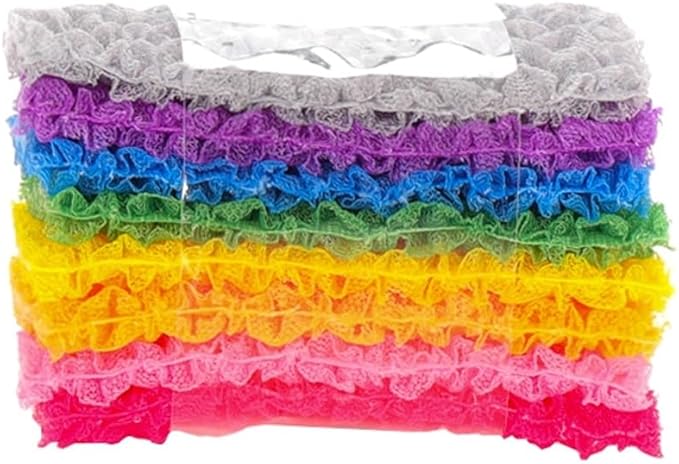 Korean Bubble Mesh Dish Scrubber, 8-Pack – Non-Scratch Kitchen Sponges, Quick-Drying Mesh Cleaning Cloths for Daily Dishwashing
